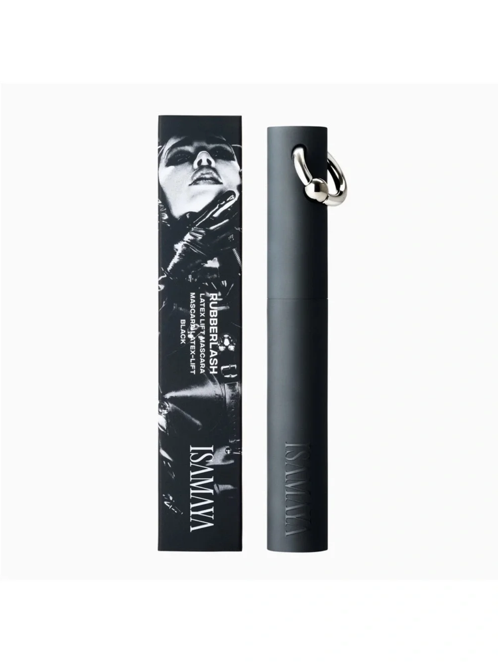 Isamaya Rubberlash Latex Lift Black Mascara Vegan Cruelty Free New in Box 8.3ml